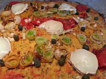 pizza de coliflor para adelgazar