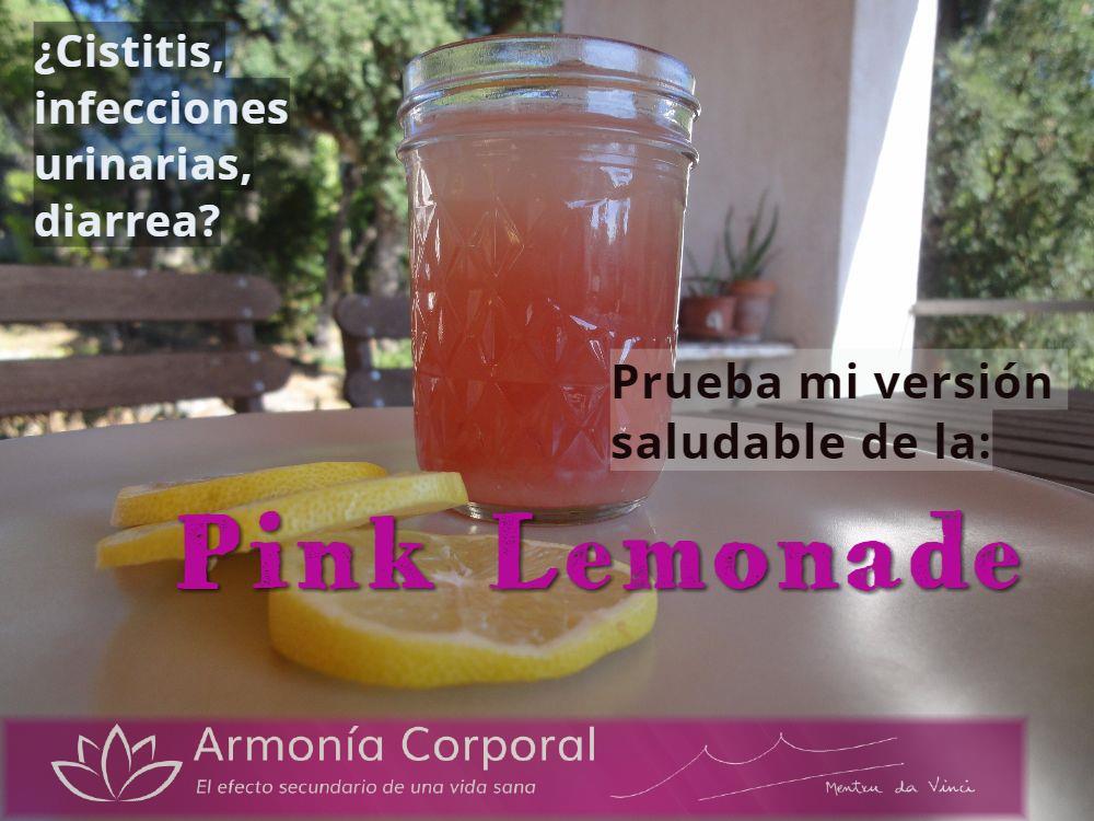 pink lemonade arandanos rojos cistitis